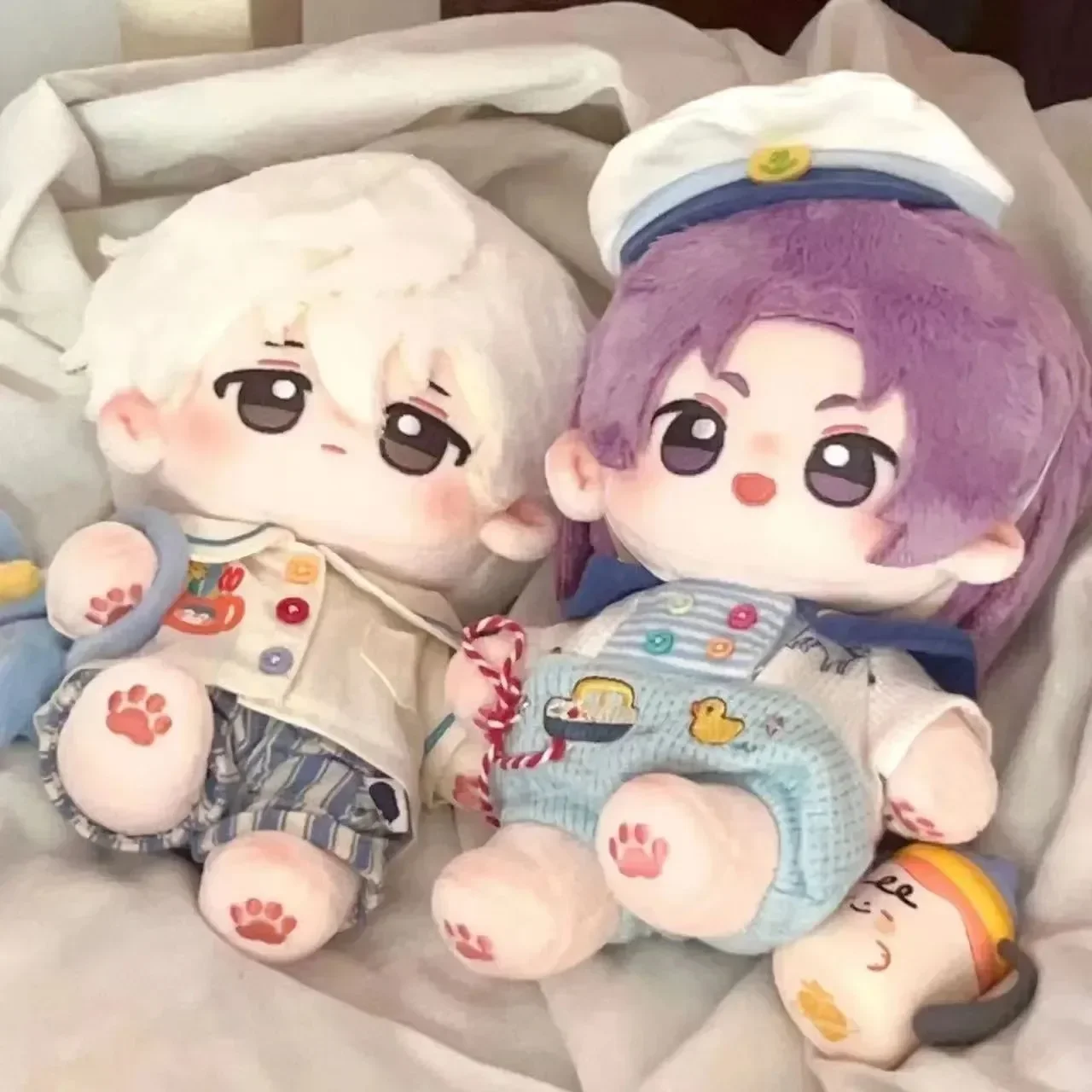 

Плюшевая кукла с голубым замком из мультфильма Seishiro Nagi Reo Mikage, хлопковая нарядная кукла, одежда для одежды, куклы 20 см, плюшевый подарок на Рождество