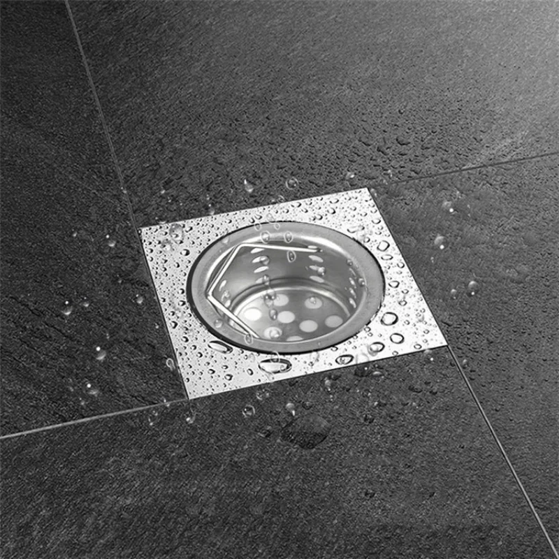 Stainless Steel Water Tank Strainer Sink Sewer Filter Waste Screen Floor Drain Hair Colanders for Kitchen Bathroom Accessories kitchen sink filter sink strainer sink filter kitchen sink strainer floor drain filter hair drain catcher