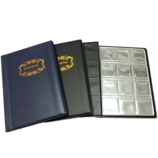 120 Pockets 10 Pages Money Book Coin Storage Album For Coins Holder Collection  Books High Quality Royal Coin Collection Book - AliExpress