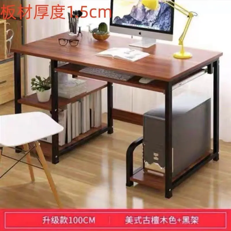 Bilgisayar masası masaüstü masası modern minimalist ev ofis masası basit öğrenci sırası kombinasyonu yazı masası