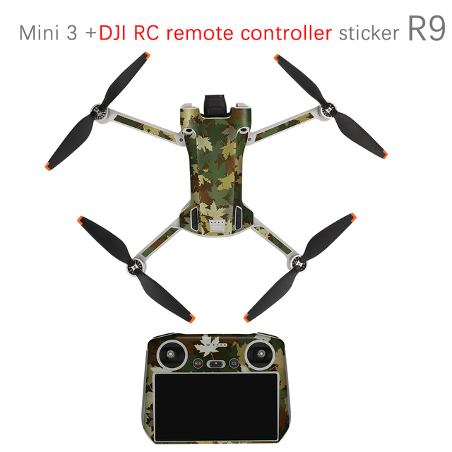 Stickers for DJI Mini 3 Pro Skin Scratch Resistant Waterproof for DJI RC Remote Control Sticker Accessories