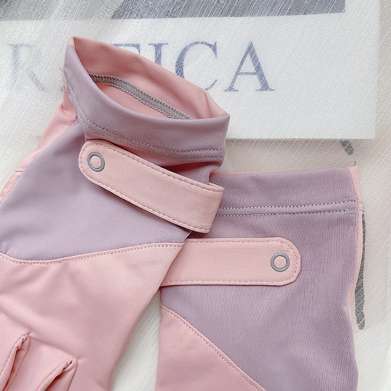 Summer Uv Blocking Fishing Gloves Sun Protection Thin Ice Silk Touch Screen Gloves Cycling Driving Running Motorcycle Uv Gloves