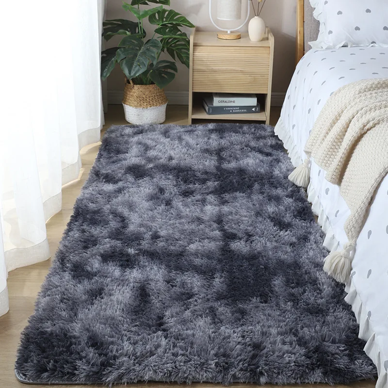 Warm Carpet Bedroom Bedside Blanket Home Living Room Girl Room Plush Blanket Under The Bed plush blanket