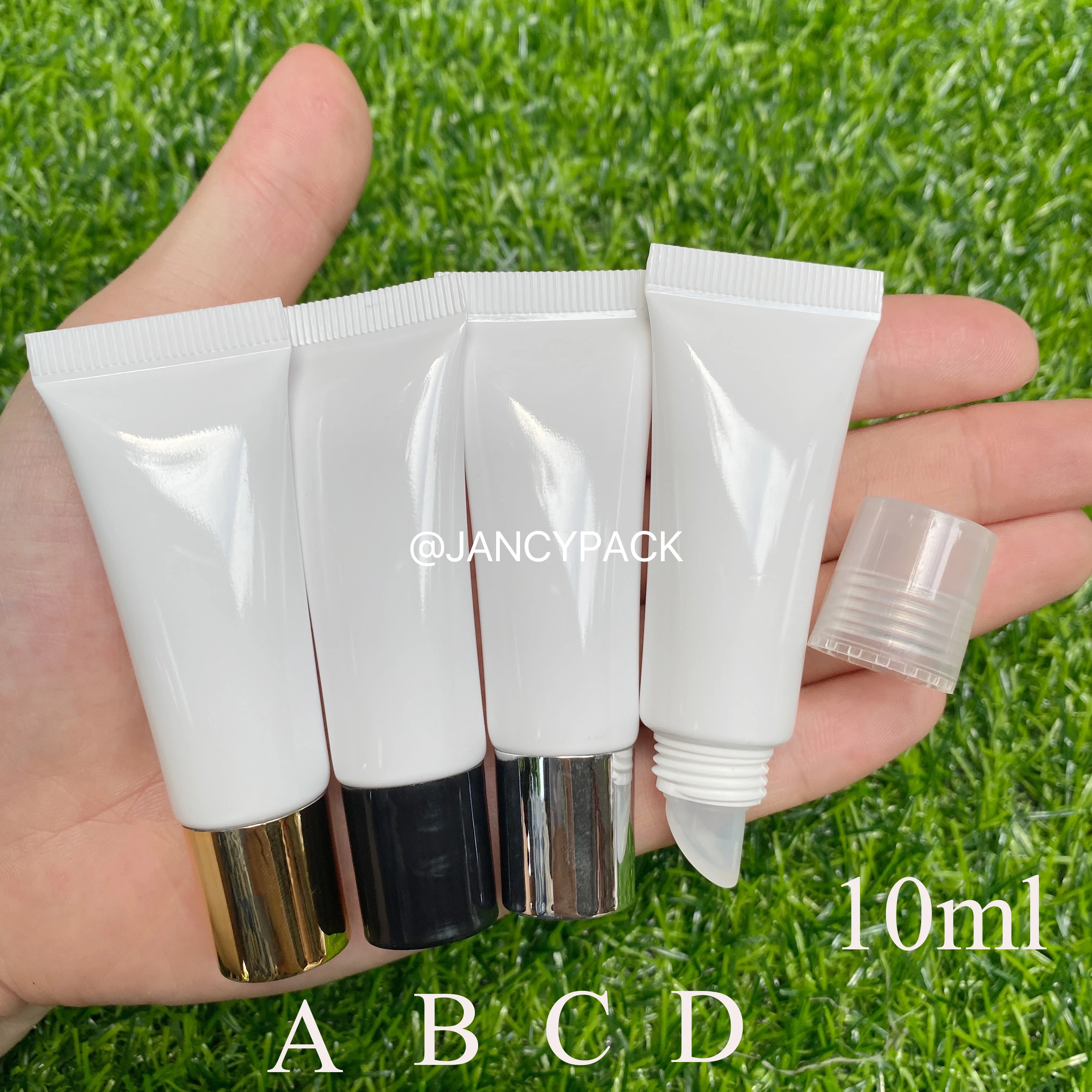 

10ml 15ml 20ml Empty Lip Gloss Tubes Lipstick Tube Lip Balm Soft Tube Empty Cosmetic Squeeze Tubes Clear Cosmetic Containers