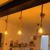 Hemp Rope Pendant Lights E27 Vintage Retro Hemp Rope Lamp Hanging Lamps Creative Loft Home Chandeliers LED Light Base AC85V-265V 6