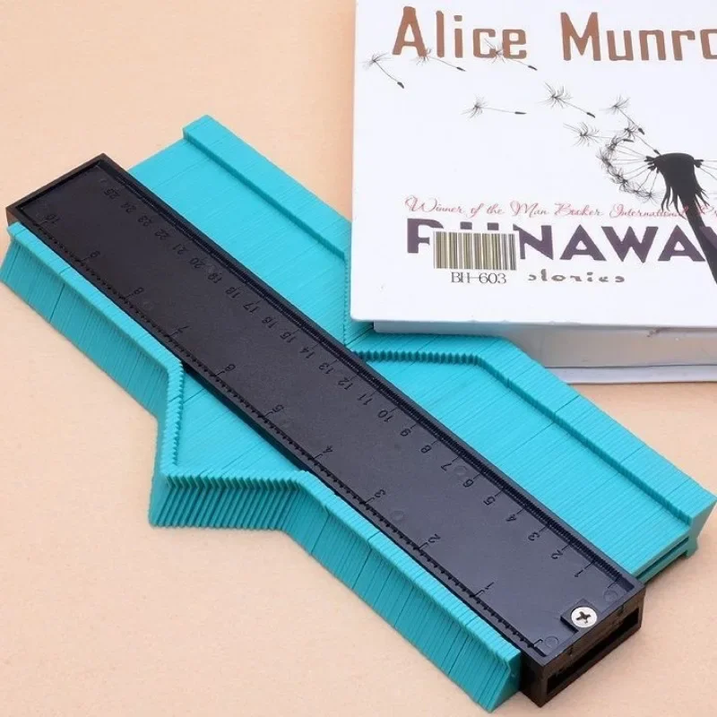 Profile Contour Gauge Line Copier Ruler Cutting Template Construction Woodworking Measuring Instrument Ceramic Tiling Tiles Tool
