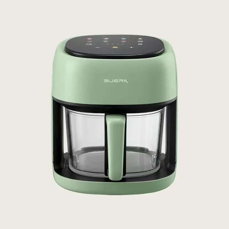 Household large capacity glass visible inner tank air fryer intelligent multi-functional electric fryer explosive products 5
