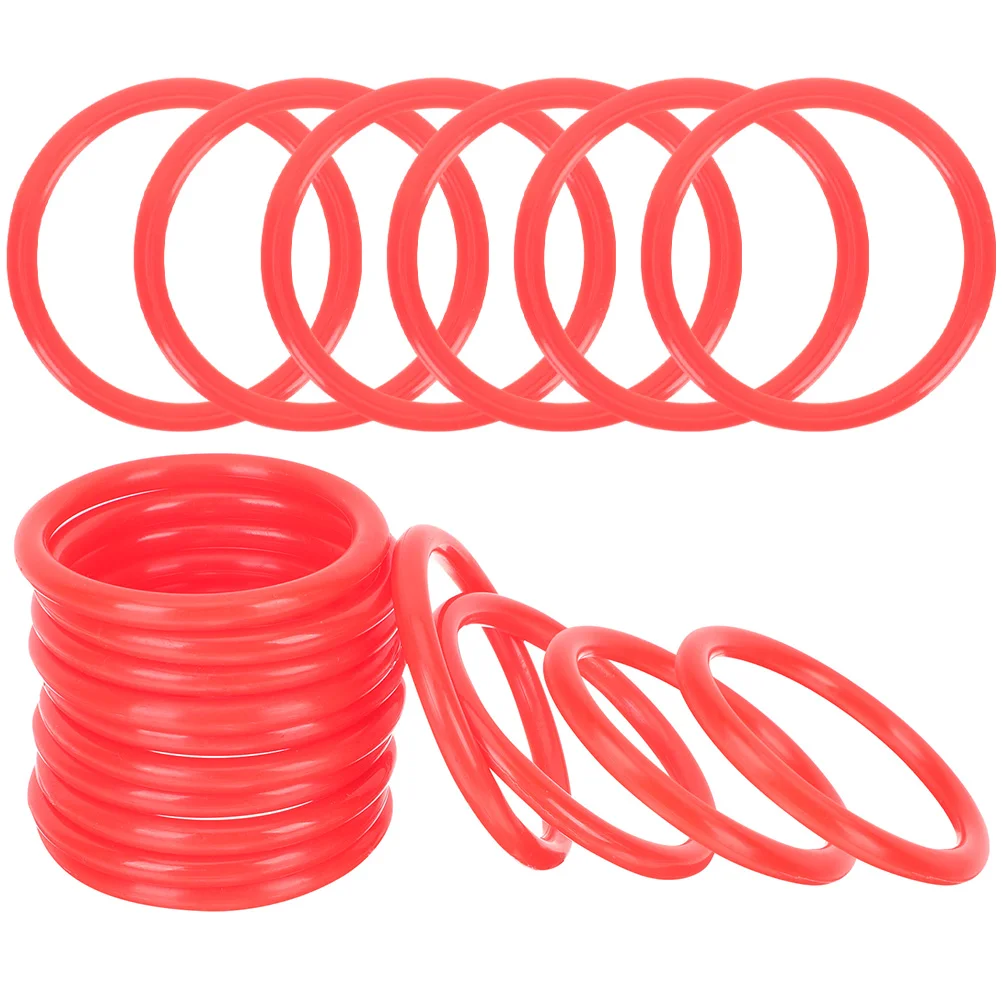 

20 Pcs Parabolic Circle Ring Game Kid Toys Plastic Rings for Kids Tossing Throwing Bold Pool Ages 4-8 Child