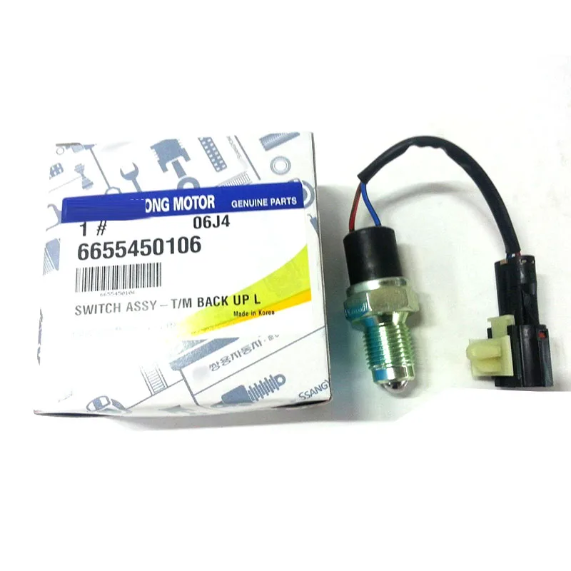 EFIAUTO Brand New T/M Back Up Lamp Switch # 6655450106 For Ssangyong Rodis/Stavic Actyon (Sports) Kyron | Автомобили и мотоциклы