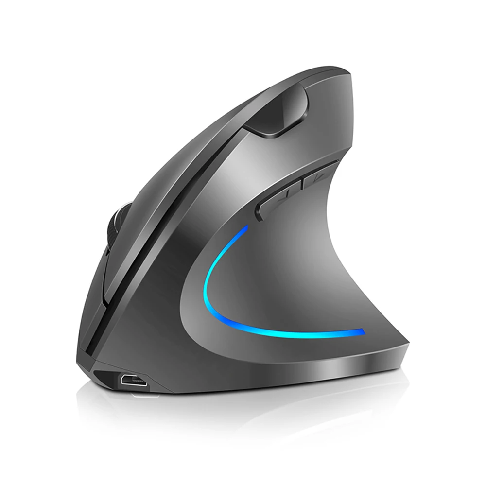 Mouse Verticale Wireless, mouse wireless 2,4G con Indicatore di Mouse Verticale Wireless, mouse wireless 2,4G con Indicatore di