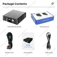 Android Radio DSP Audio Processor 4*80W Amplify Automotive Sound Modules Electronics Stereo Amplifer APP Automobiles Car Parts - Image 5