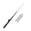 Rhythm Click Sound Telescopic Warm Up Golf Swing Trainer Correcting Gesturer Training Aid for Tempo Grip Strength Practice Stick 4