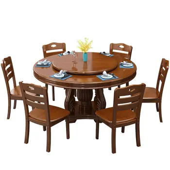 Round Rotating Dining Table 1