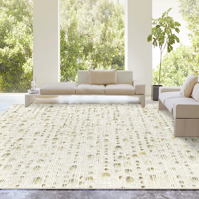 American Luxury Living Decoration Large Area Carpets Retro Bedroom Bedside Carpet Creative Art Cloakroom Soft Plush Rug Alfombra 2