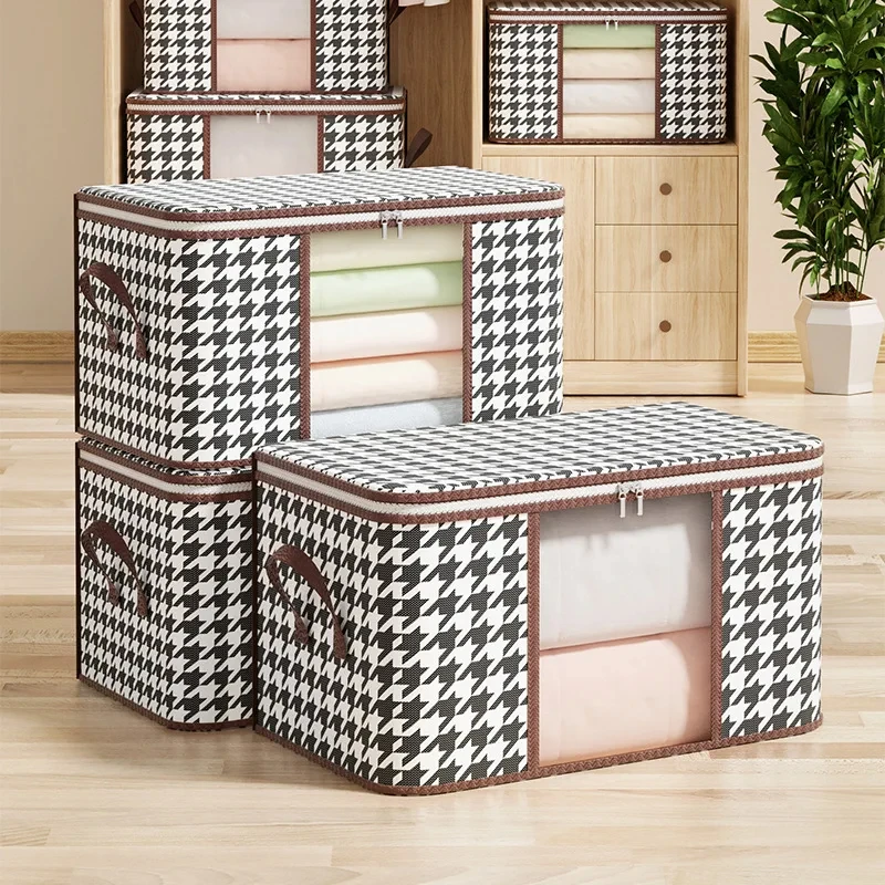 

Quilt Clothes Storage Bag Large Portable Wardrobe Organizer Quilt Clothes Storage Bag Waterproof Household Clothes Organizer