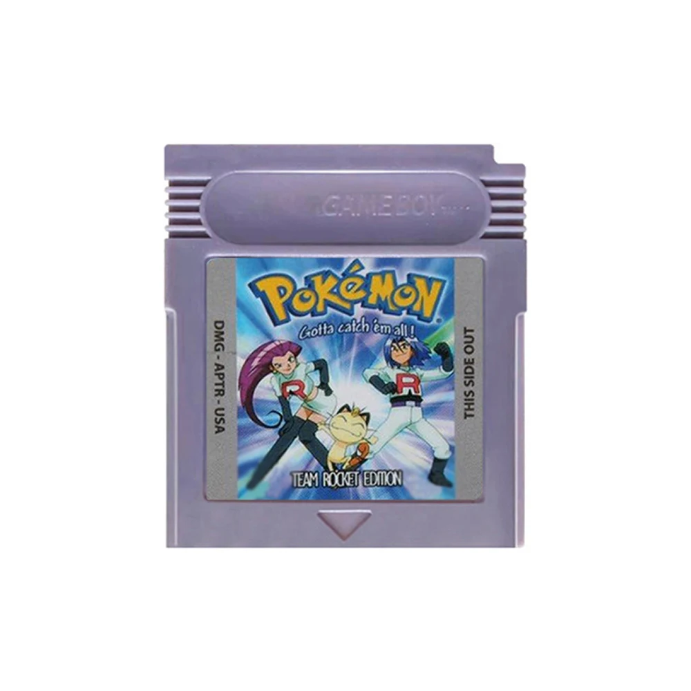 GBC Game Cartridge 16 Bit Video Game Console Card Pokemon Team