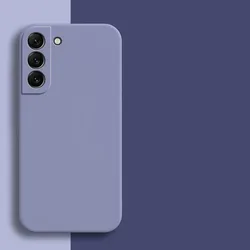 Elegant Matte Shockproof Liquid Silicone Phone Case Cover - Galaxy S20 FE (Gray)