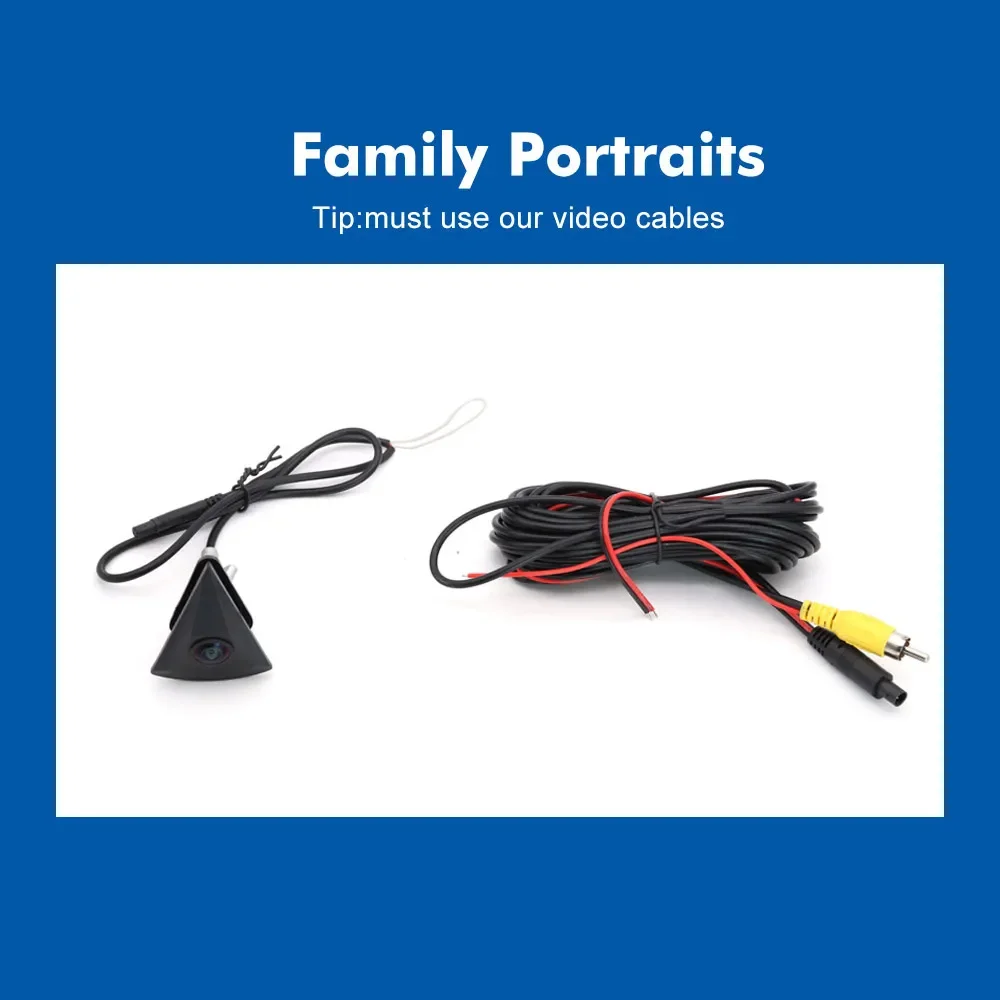 Front and Rear Cameras Dash Cam AHD 1080P Front View Camera For VW GOLF MK5 MK6 MK7 Passat B7 B6 B8 Polo Jetta Touareg Tiguan LAVIDA EOS GTI Transporter Fisheye