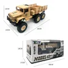 New RC Truck 1:16 Remote Control Car 2.4G RC Crawler Off-road Car 6WD 15Km/h RTR KIT Suspension truck Suitable For Boys' Gifts 5