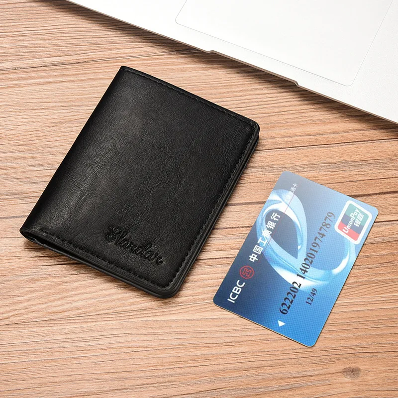 New retro card bag for men, ultra-thin and compact.Exquisite and high-end bank card holder sleeve