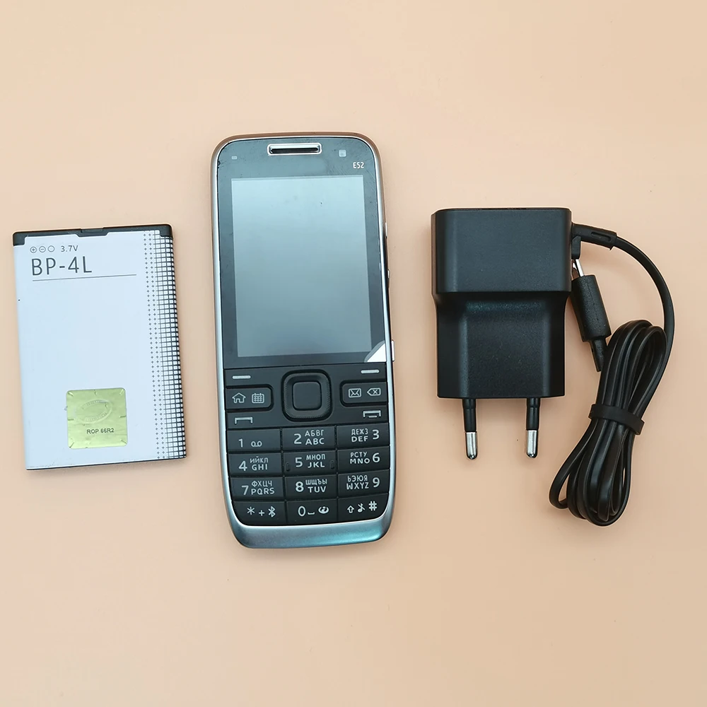 الأصلي مقفلة E52 3MP WIFI بلوتوث راديو FM الهاتف ا...