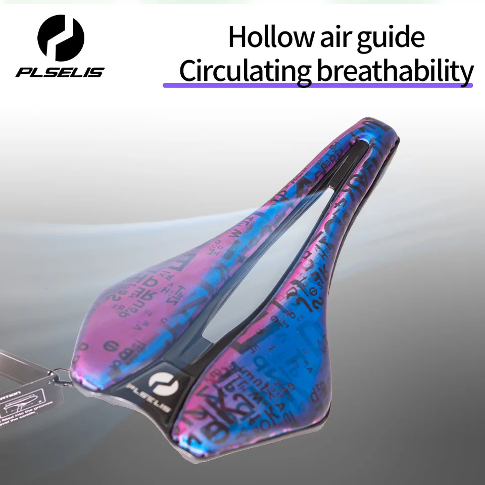 Plselis-超軽量自転車サドル,3Dカーボンファイバーベースオプション