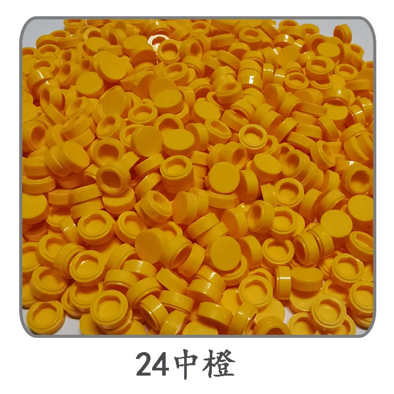 500-Piece Round Tile Set for Mosaic Art and Creative Building