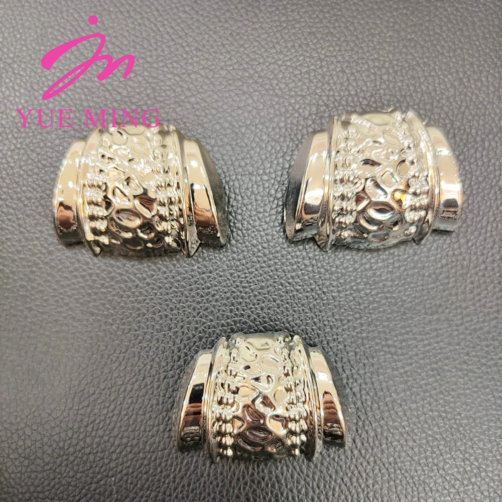 Gold Color Jewelry Sets For Women Earring Necklace Dubai Nigeria Copper Bracelet Rings Bridal Wedding Party Gifts Daily Wear - 4