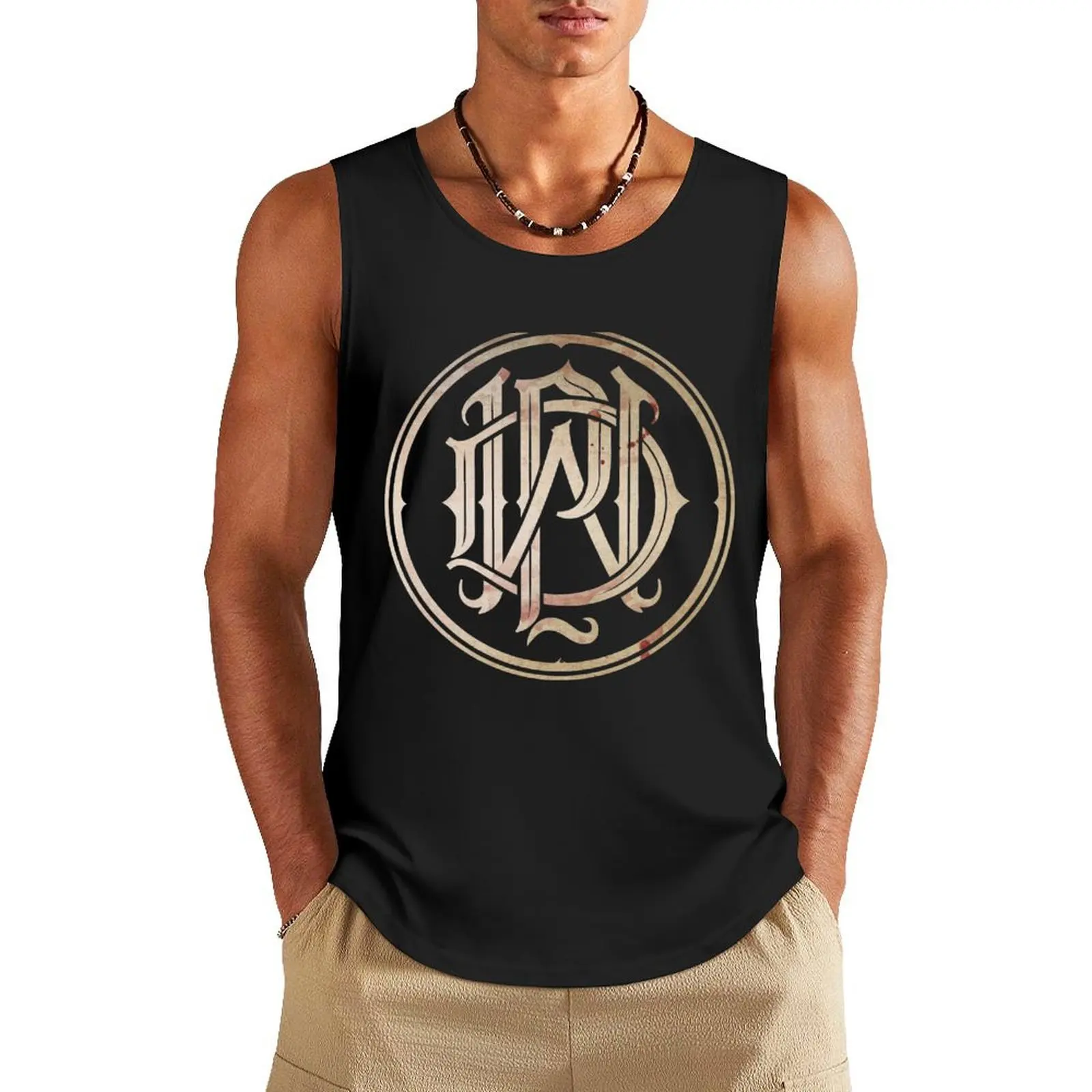 

Reverence Tank Top Fitness men clothing Men's vest gym wear men