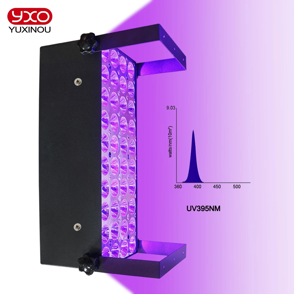 1000W Quick Dry UV Ultraviolet Curing Lamp 365nm 395nm 405nm Glue Resin Green Oil Solder PCB board Coating LCD Screen Paint