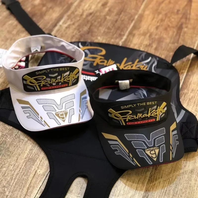 Description Picture 5 of itemGamakatsu Fishing Cap for Men and Women, Top Quality Sunshade, Adjustable Button, Outdoor Sport, Hiking, New, Summer