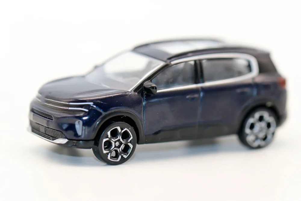 금속 1/64 스케일 C5 Aircross 2022 자동차 SUV 3 인치 자동차 다이캐스트 합금 장난감 모델 컬렉션 선물