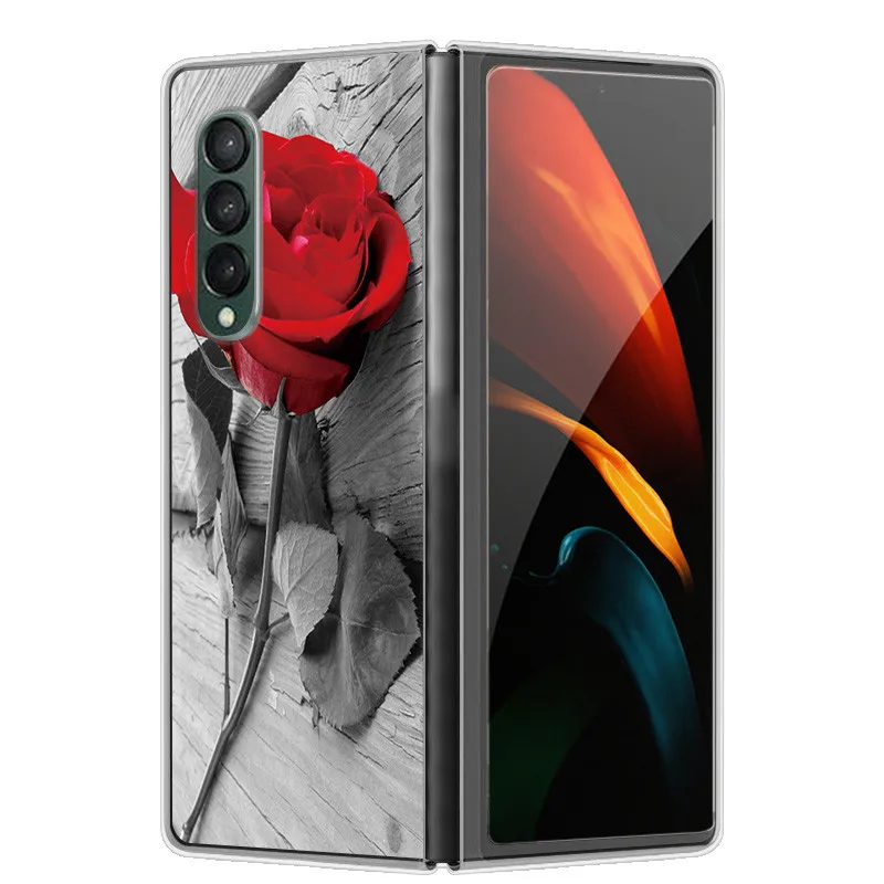 Stylish Hard Clear Protective Phone Case - Cute Fashion Design