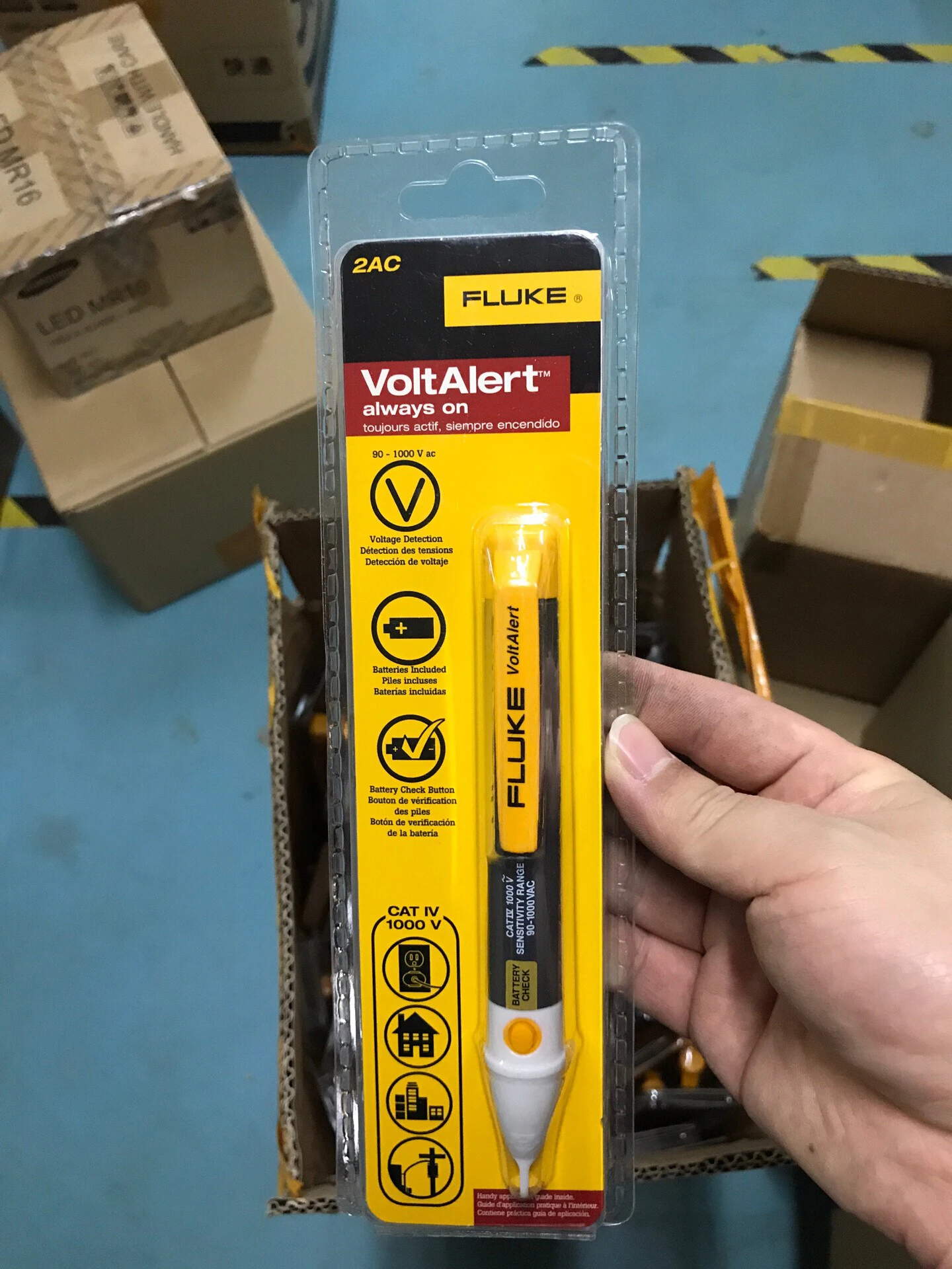 [100 New] Fluke 2AC Electrical Detector NonContact Voltage Tester