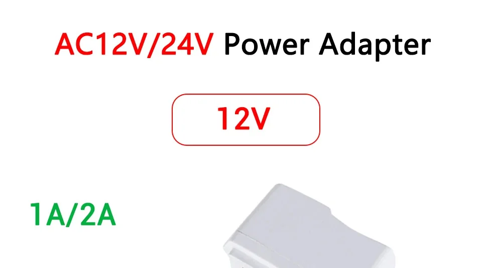 Description Picture 2 of itemLED Power Supply 12V 2A 3A 1A EU Power Adapter 24V 110V 220V AC to 12 Volt DC Driver for LED Strip Lighting Transformer Adapter