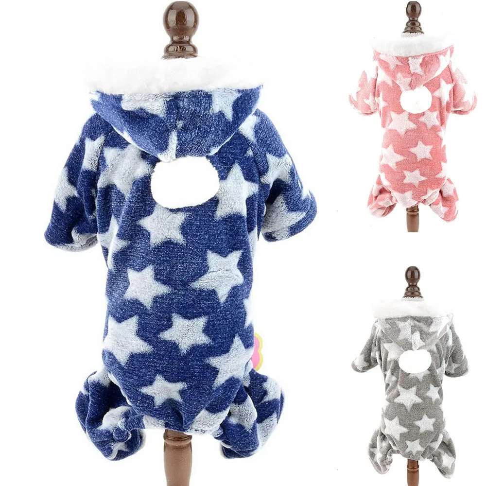 Izefia Suéter Para Perros Con Gorro De Bola De Nieve – Pijama Cálido De 4 Patas, Para Perros Pequeños Y Medianos
