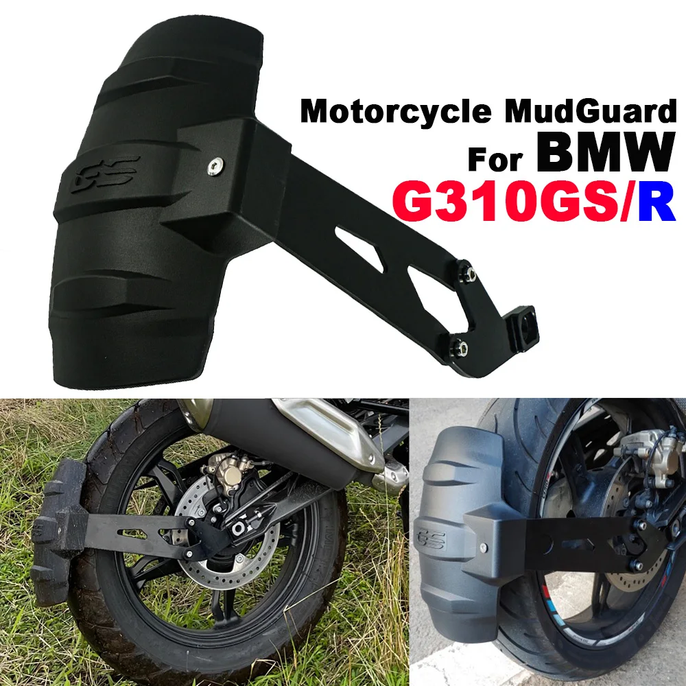 

G310GS Motorcycle Mudguard For BMW G310 G 310 R/GS G310R 2017-2022 2023 Rear Fender Splash Guard Tire Hugger Mud Guard Cover Kit