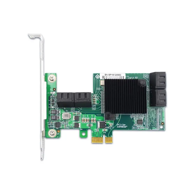 Tarjeta De Matriz PCI E X8, Tarjeta De Matriz De Disco SAS2308 6G De Amplia Aplicacion 2 Mini Interfaces Sas Para Discos De Servidor Para Bases De Datos Anggrek Sas Array Card