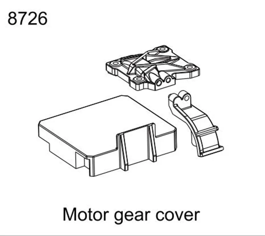 

ZD Racing MX-07 1/7 RC Car Motor gear cover Parts Accessories 8726