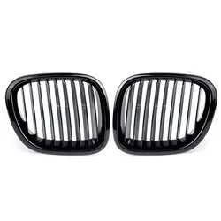 Sporty Front Hood Kidney Grille (Gloss Black)