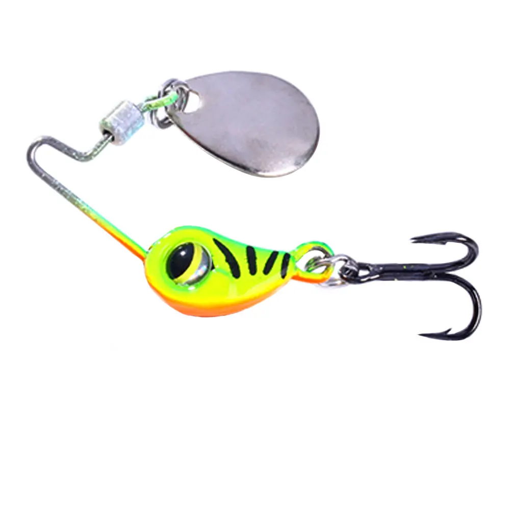 Fishing Lures Wobble Rotating Metal Vibrating Blade Lure 4cm 4g