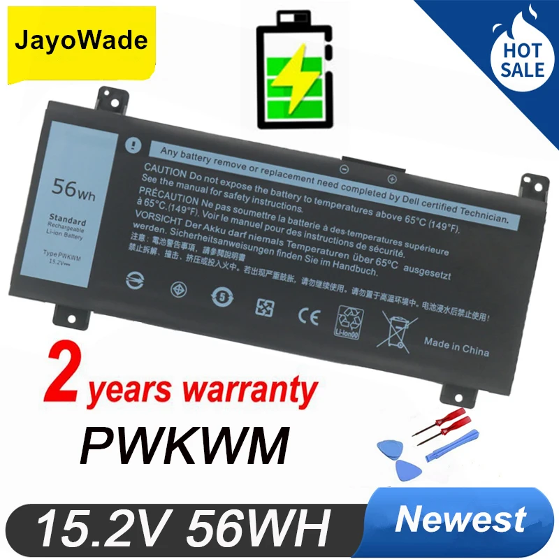

3500mAh 15.2V 56WH PWKWM Laptop Battery For DELL Inspiron 14-7466 14-7467 Series laptop PWKWM M6WKR 63K70 P78G001 P78G Battery