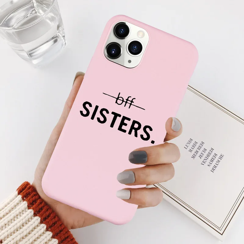 iPhoneアクセサリー my friend smartphone case Amazon.com: Custom Name BFF Bestie Forever Couple Phone