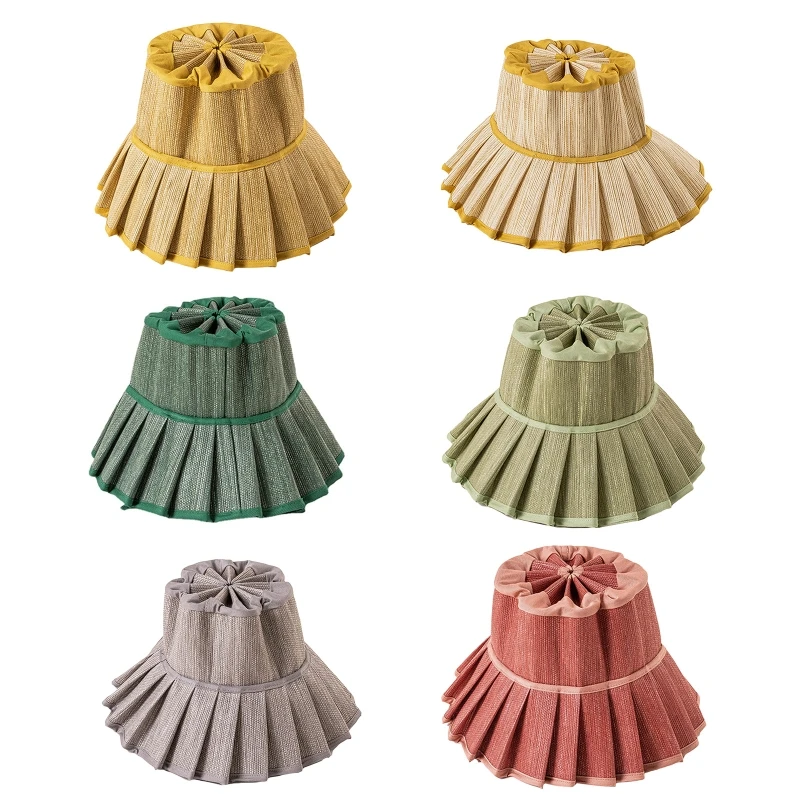 

Trendy Unisex Fashion Summer Casual Breathable Beach for Sun Straw Bucket Drop shipping