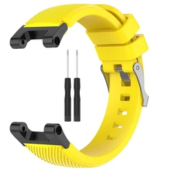 Premium Silicone Band with TPU Protective Case and Tool (Yellow)
