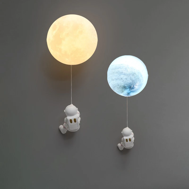NewCopperMoonMinimalistLEDWallLampsForChildrensRoomBedroom