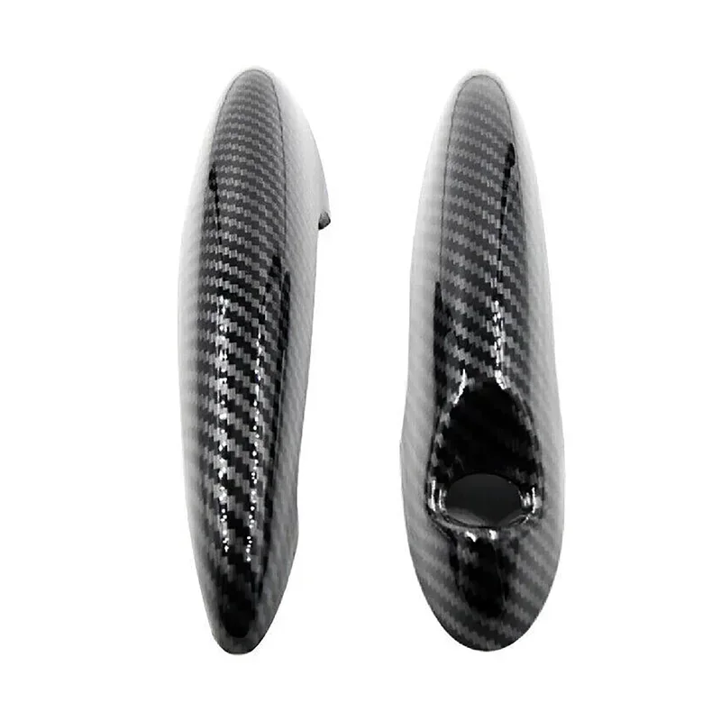 Copertura Maniglia Esterna Auto In Carbon Look Nero Lucido – Adesiva, Per MINI Cooper S R50 R52 R53 R55 R56 R57, Protezione E Stile