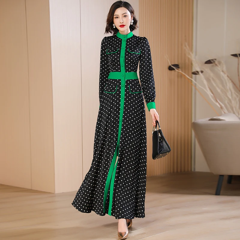white christmas dresses Ruffle Sleeve Modern Cheongsam Chinese Style Floral Pencil Dress –  IDREAMMART main image 0