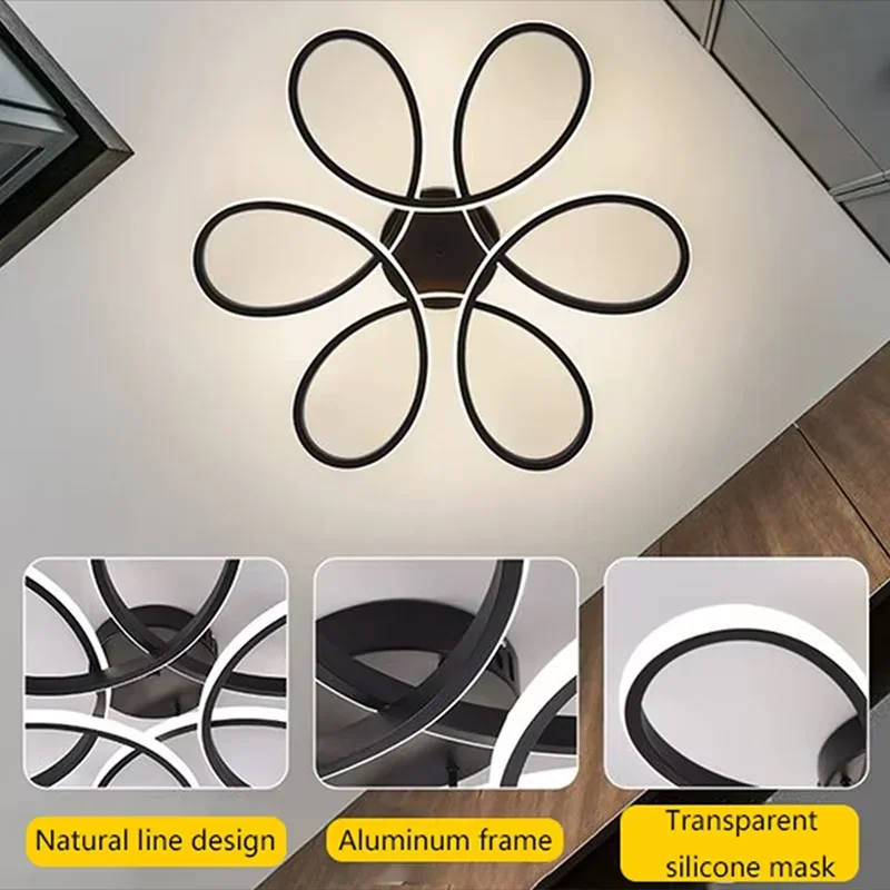 LED Chandelier Design Celing Light For Bedroom Living Dinning Room Restaurant Office  Home Decor Lighting Fixtures