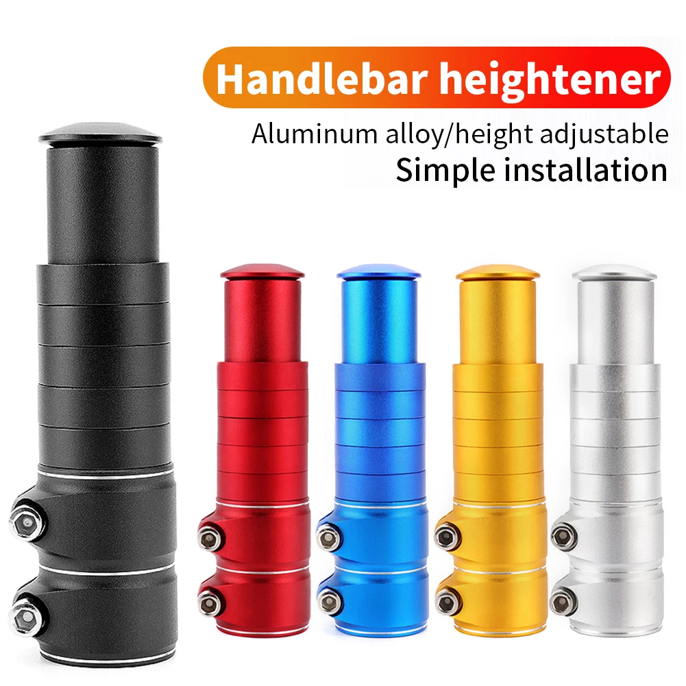 

Mountain Bike MTB Handlebar Fork Stem Riser Increased Control Tube Extender Rise Up Extension Heads Up Adapter Dropshipping